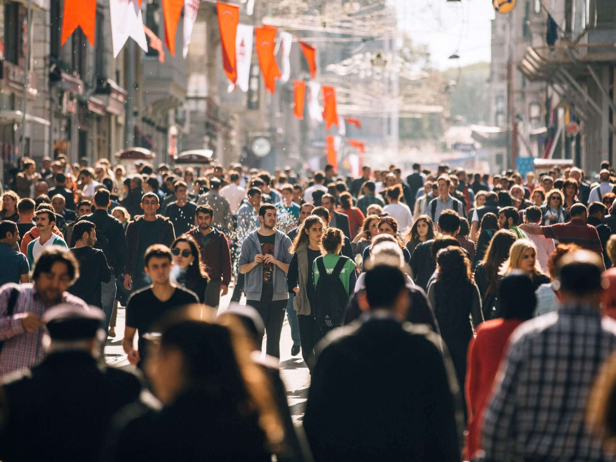 a photo of a crowd of people